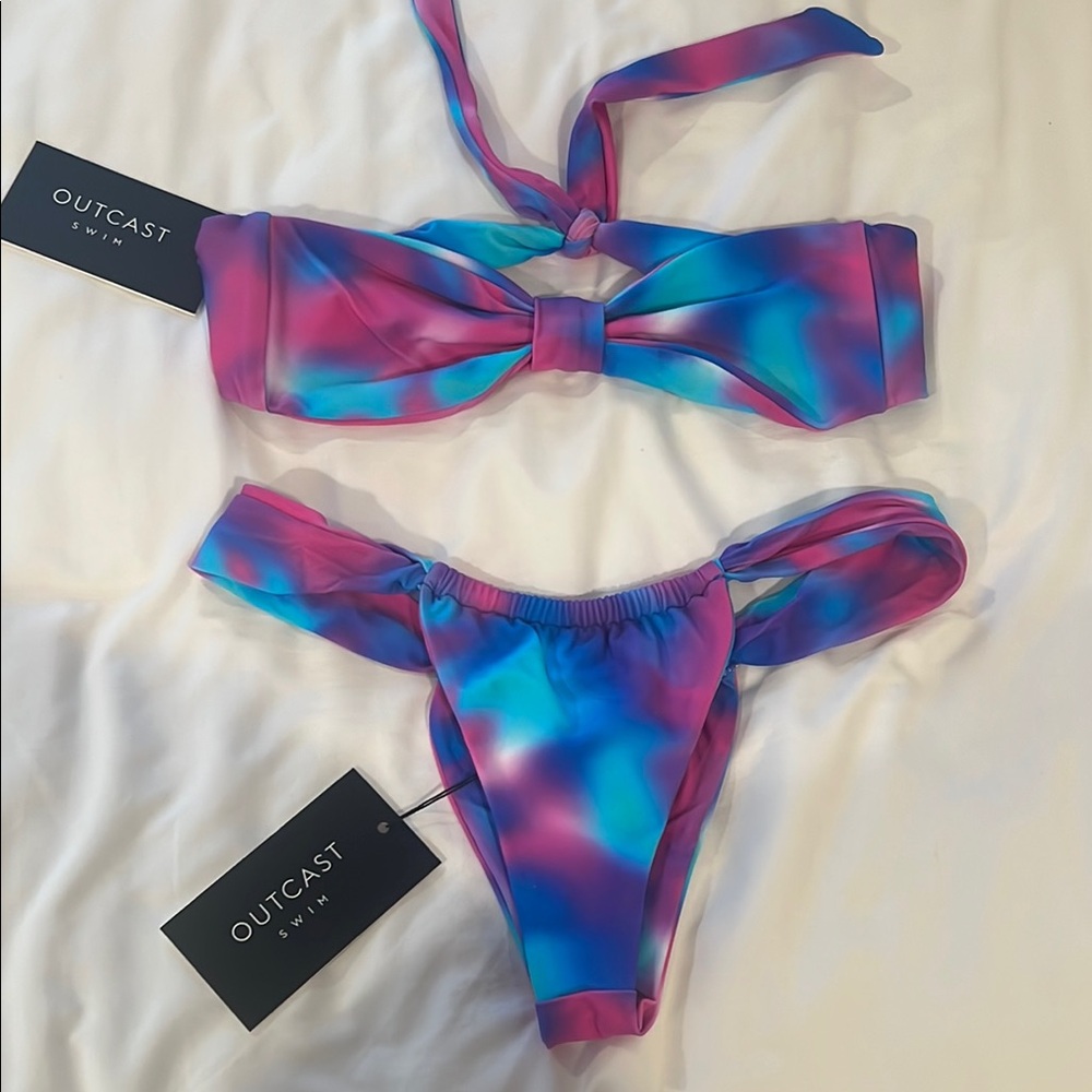 Outcast Swim Multicolor Bikini Set